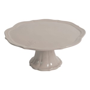 Подставка под торт 32см серая Corona
