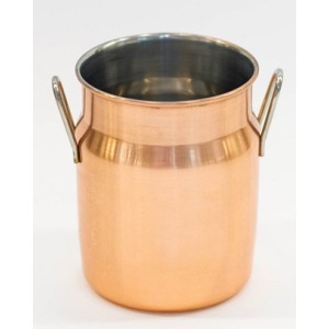 Бидон сервировочный 10х7,5см нержавеющая сталь с медным покрытием PL Proff Cuisine