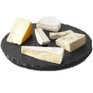 Блюдо для подачи круглое 38 см сланец