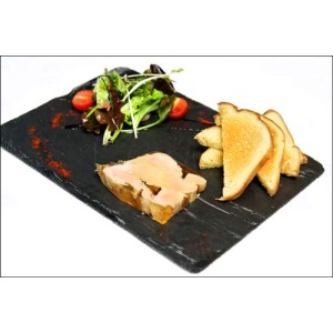 Блюдо 26,4х16,2см сланец