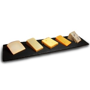 Блюдо для подачи прямоугольное 47х10 см сланец