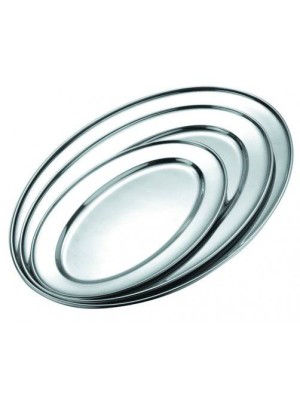 Блюдо овальное 25см нержавеющая сталь Блюдо овальное 25см нержавеющая сталь