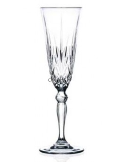 Бокал для шампанского 210мл стекло RCR Melodia