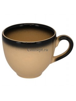 Чашка кофейная 230мл бежевая фарфор RAK серия LEA