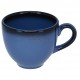Чашка кофейная 230мл синяя фарфор RAK серия LEA