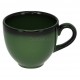 Чашка кофейная 230мл зеленая фарфор RAK  серия LEA