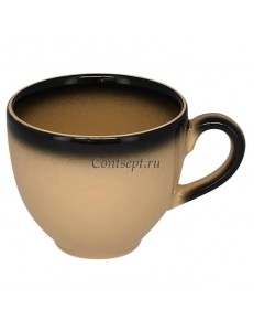 Чашка кофейная 280мл бежевая фарфор RAK серия LEA