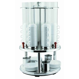 Диспенсер для чашек 51х46х34см вместимость 48 шт нержавеющая сталь