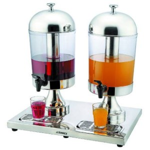 Диспенсер для напитков двойной 2х8л 54х36х55см PL Proff Cuisine