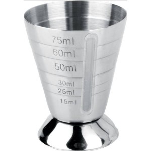 Джиггер с делениями 80мл PL Proff Cuisine