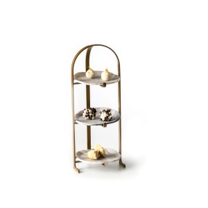 Этажерка 33см с 3 тарелками 12см Nordica Pordamsa Stands & domes