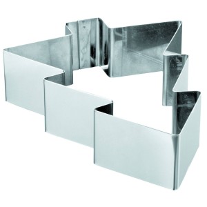 Форма Елка 27х20х6см нержавеющая сталь Форма Елка 27х20х6см нержавеющая сталь