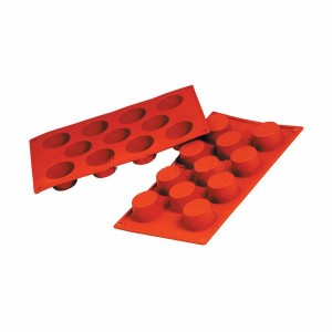 Форма Маффин 30х17,5см 5 ячеек 8х3см силикон Форма Маффин 30х17,5см 5 ячеек 8х3см силикон