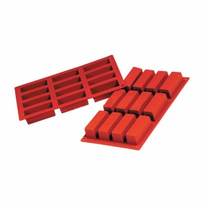 Форма Прямоугольник 30х17,5см 6 ячеек 8х4,5х3см силикон Форма Прямоугольник 30х17,5см 6 ячеек 8х4,5х3см силикон