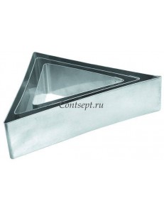 Форма кондитерская Треугольник 20х5см нержавеющая сталь