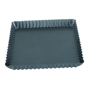 Форма кондитерская для выпечки съемное дно 21х21х2,4см PL Proff Cuisine