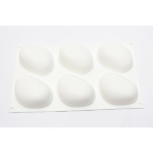 Форма силиконовая 8,5х7,5х3,4см 6 ячеек PL Proff Cuisine