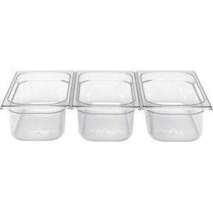 Гастроемкость из поликарбоната GN 1/3-150 325х176х150мм 5,8л Гастроемкость из поликарбоната GN 1/3-150 325х176х150мм 5,8л