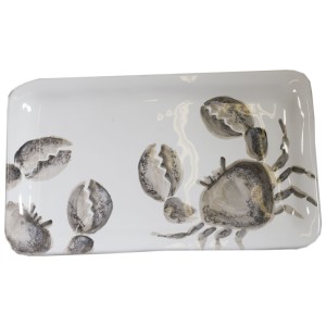 Тарелка 36x21см Краб серия Marina