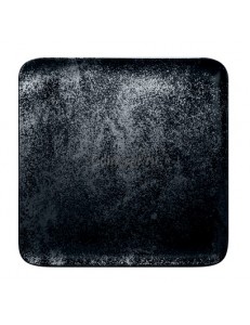 Тарелка квадратная 15х15см фарфор RAK серия Karbon