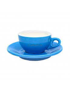 Кофейная пара 70мл синий цвет серия Barista фарфор PL Proff Cuisine