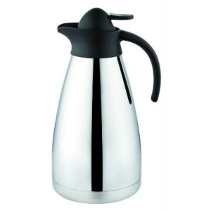 Кофейник-термос вакуумный  1л нержавеющая сталь