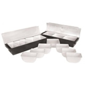 Контейнер для фруктов на 4 ячейки пластик Контейнер для фруктов на 4 ячейки пластик