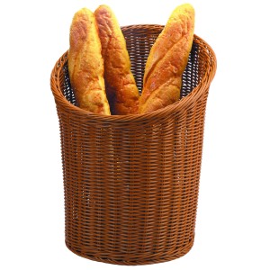 Корзина для выкладки багетов 32х28х42см  полиротанг