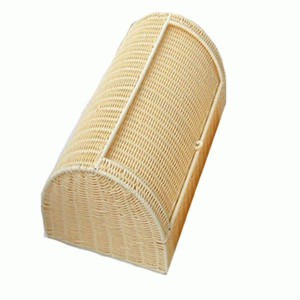 Корзинка пластиковая 41х29х16см бежевая