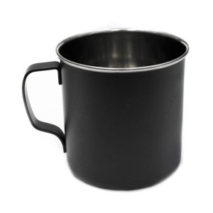 Кружка для коктейлей 350мл с черным напылением