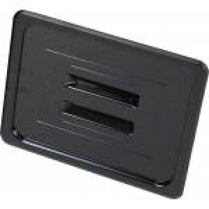 Крышка черная из поликарбоната GN 1/2 325х265мм