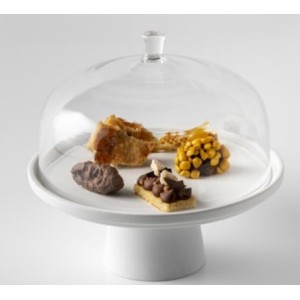 Крышка 22х14см боросиликатное стекло Pordamsa Glass domes