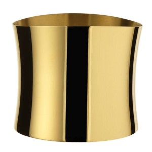 Кулер для вина 24,5х20,3см золотого цвета Sambonet Bamboo PVD Tin Gold Кулер для вина 24,5х20,3см золотого цвета Sambonet Bamboo PVD Tin Gold