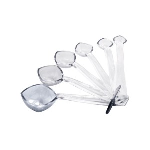 Ложки мерные 6шт прозрачные The Bars Ложки мерные 6шт прозрачные The Bars