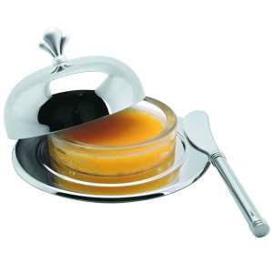 Масленка с крышкой 14х7см нержавеющая сталь P.L. Proff Cuisine