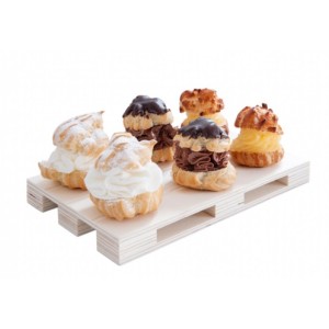 Мини паллета деревянная для подачи и сервировки 13x8x2 см