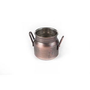 Молочник 4,5х5см нержавеющая сталь с медным покрытием Antique Copper