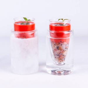 Набор 2 предмета 12,5х6см 130мл Pordamsa Blown Glass