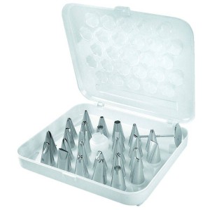 Набор кондитерских насадок 29 шт нержавеющая сталь