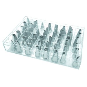 Набор кондитерских насадок 48 шт нержавеющая сталь