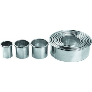 Набор резаков Кольцо 12 шт нержавеющая сталь