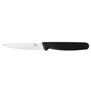 Нож 10см черная ручка PL Proff Cuisine
