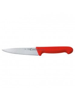 Нож 16см ручка красного цвета