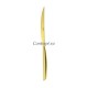 Нож десертный моноблок Sambonet серия Bamboo Gold PVD