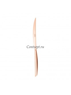 Нож десертный моноблок Sambonet серия Bamboo PVD Copper