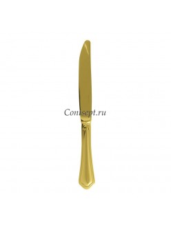 Нож десертный моноблок Sambonet серия Filet Toiras PVD Tin Gold