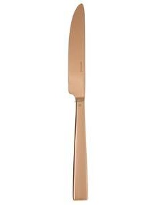 Нож десертный моноблок Sambonet серия Flat Copper PVD