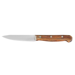 Нож для овощей 10см ручка дерево
