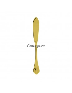 Нож для рыбы Sambonet серия Filet Toiras PVD Tin Gold