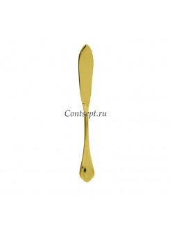 Нож для рыбы Sambonet серия Filet Toiras PVD Tin Gold